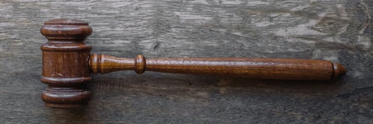 a gavel